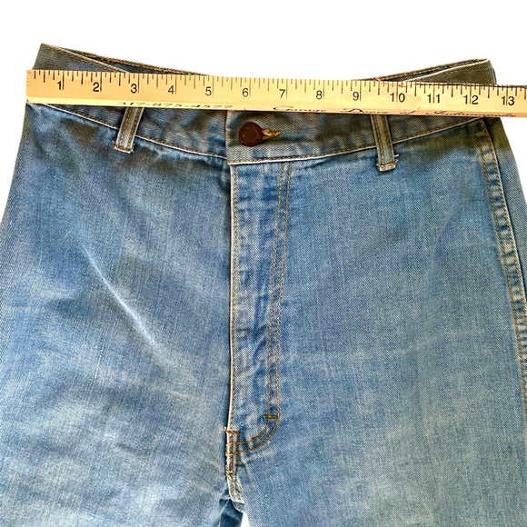 Vintage Pentimento jeans, flare bell bottom, high waist, size 26. - Picture 5 of 6